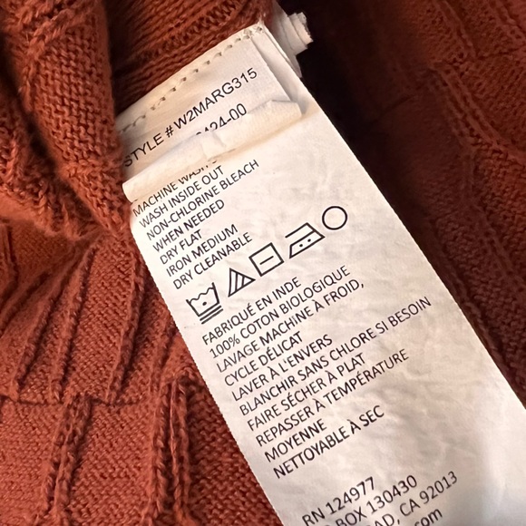 PRANA Margot sweater Size Medium Organic Cotton - Picture 7 of 8